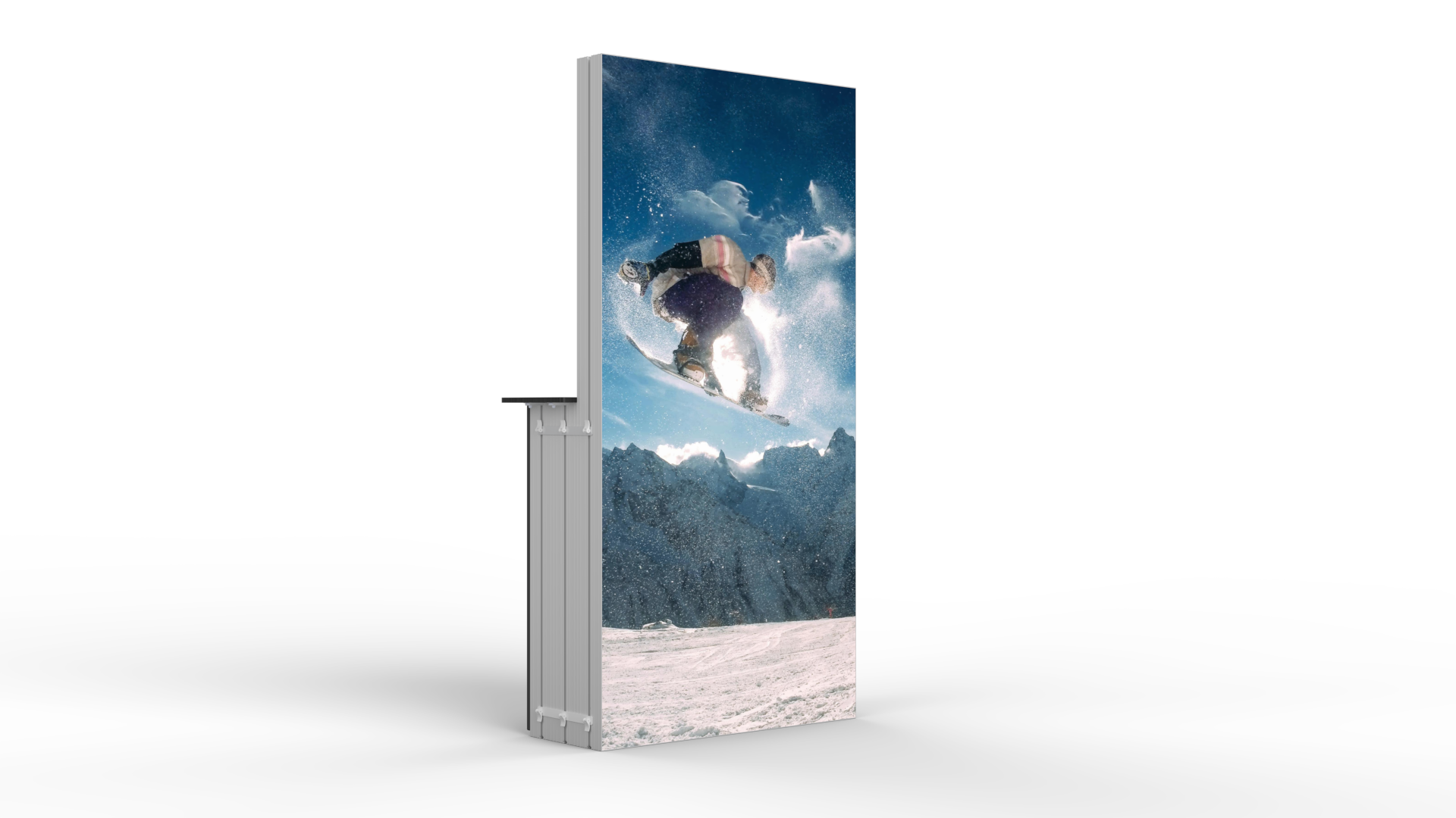Light box display cabinet