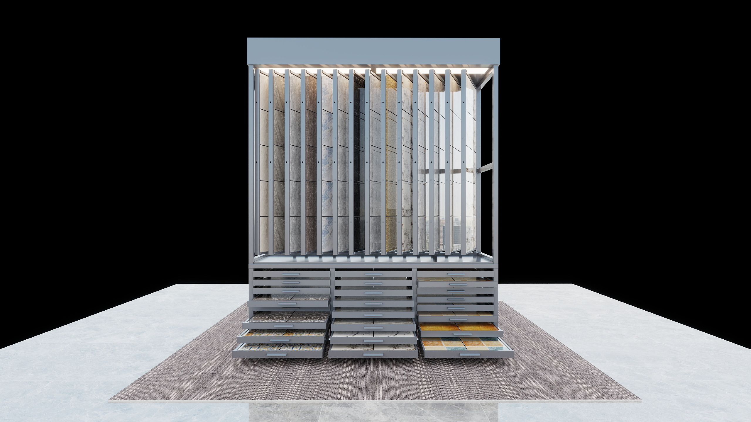 Drawer Display Cabinet